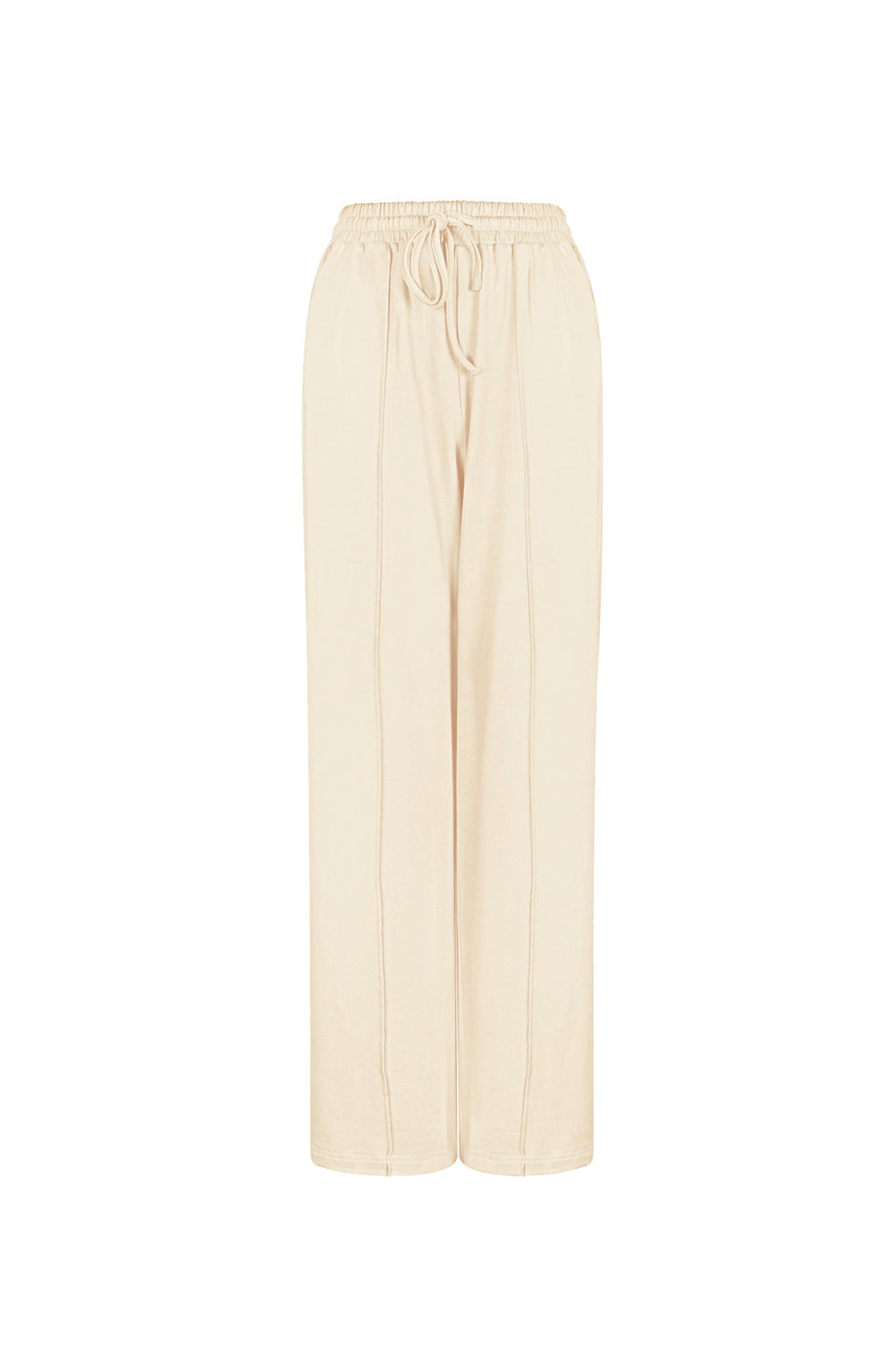 Ronda Straight Leg Broek - Beige