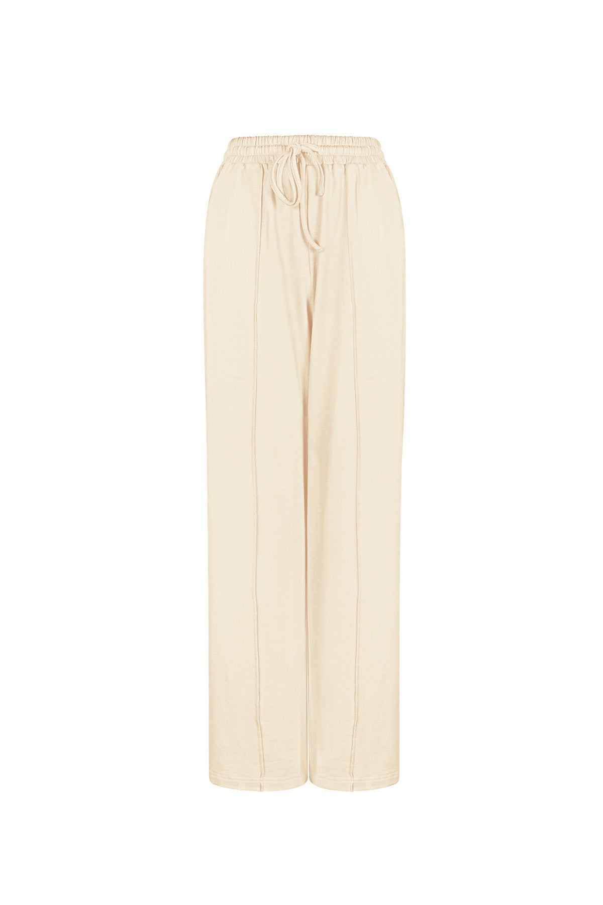 Ronda Straight Leg Broek - Beige