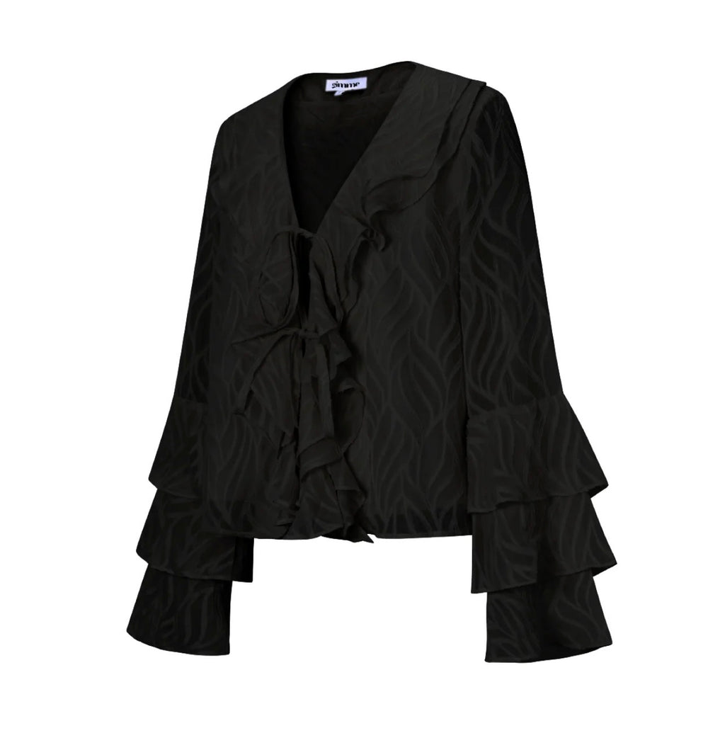 Montréal Blouse - Zwart