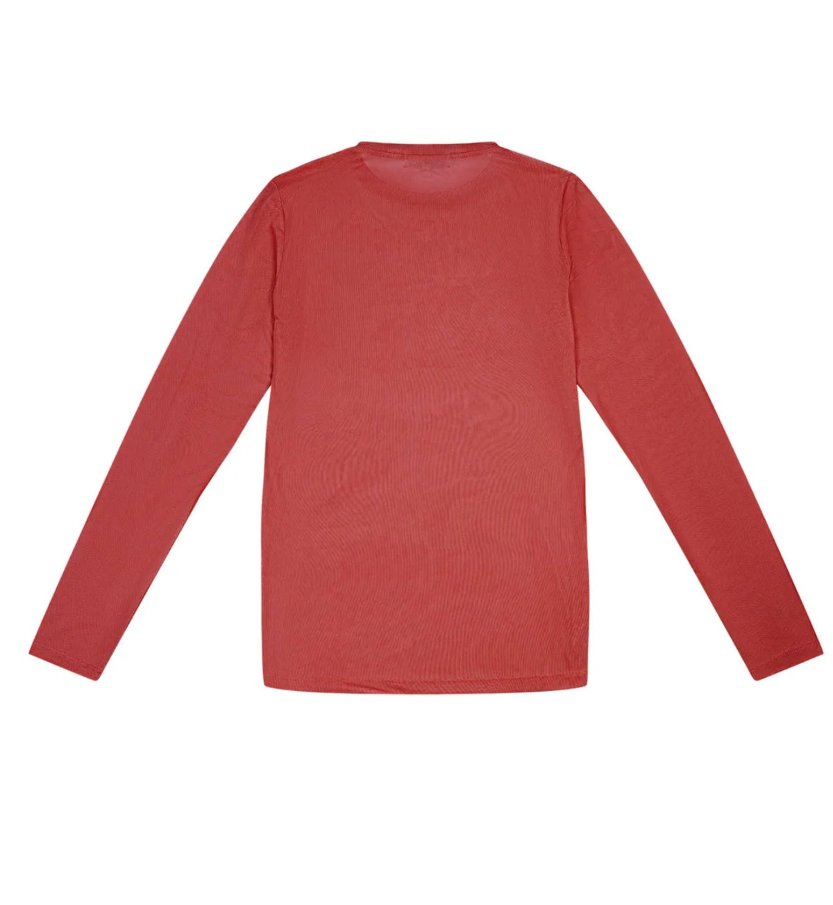 Venice Mesh Top Longsleeve - Rood