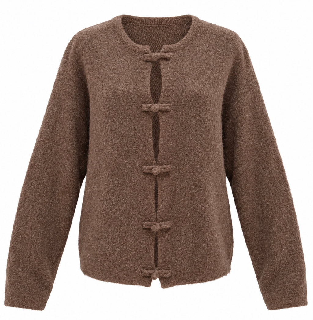 Ivalo Knit Trui - Bruin