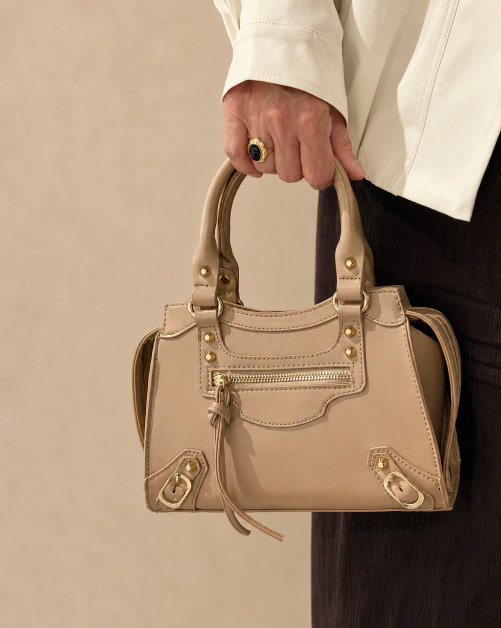 Lisbon Mini Bag - Schoudertas - Abrikoos