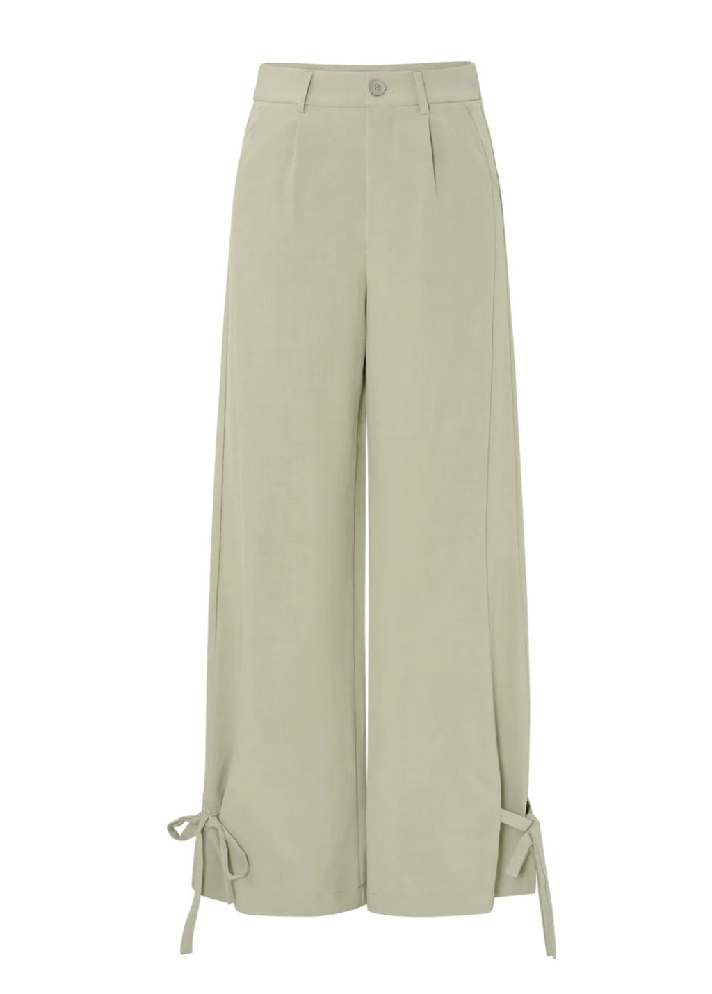 Lima Wide Leg Broek - Groen