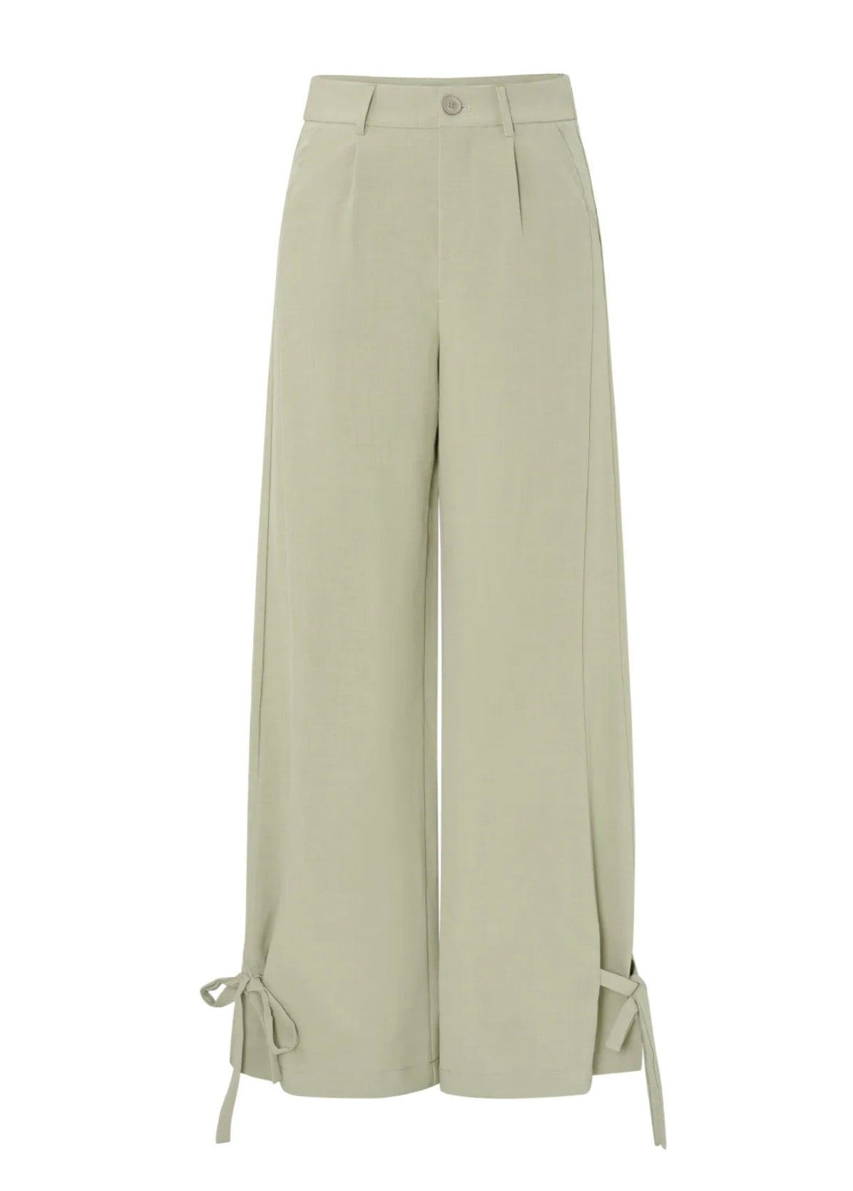 Lima Wide Leg Broek - Groen