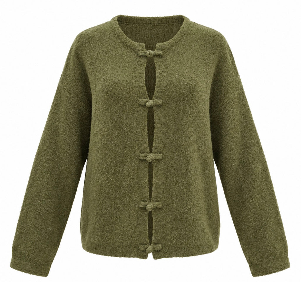 Ivalo Knit Trui - Khaki