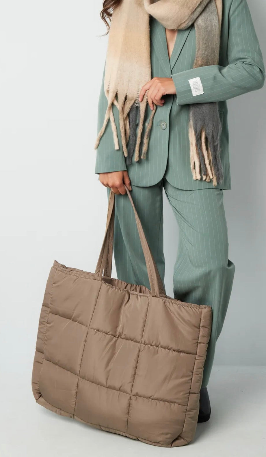 Barcelona Big Shopper - Taupe