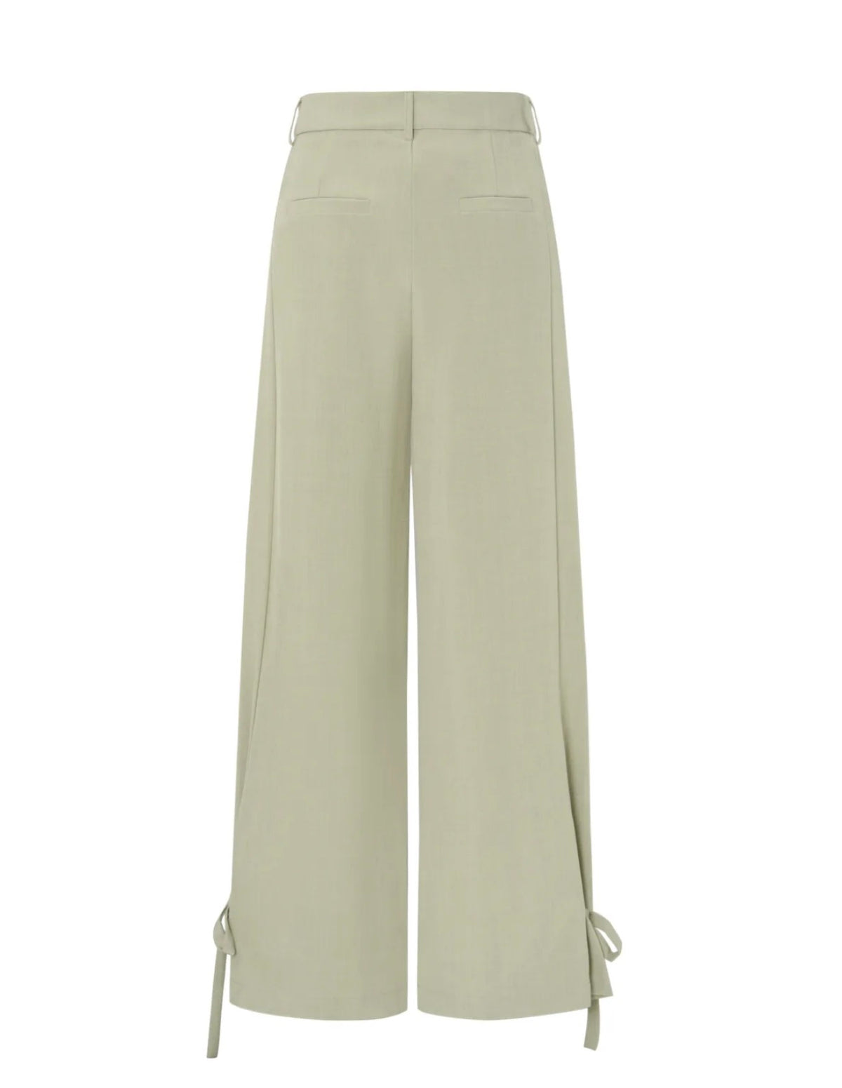 Lima Wide Leg Broek - Groen