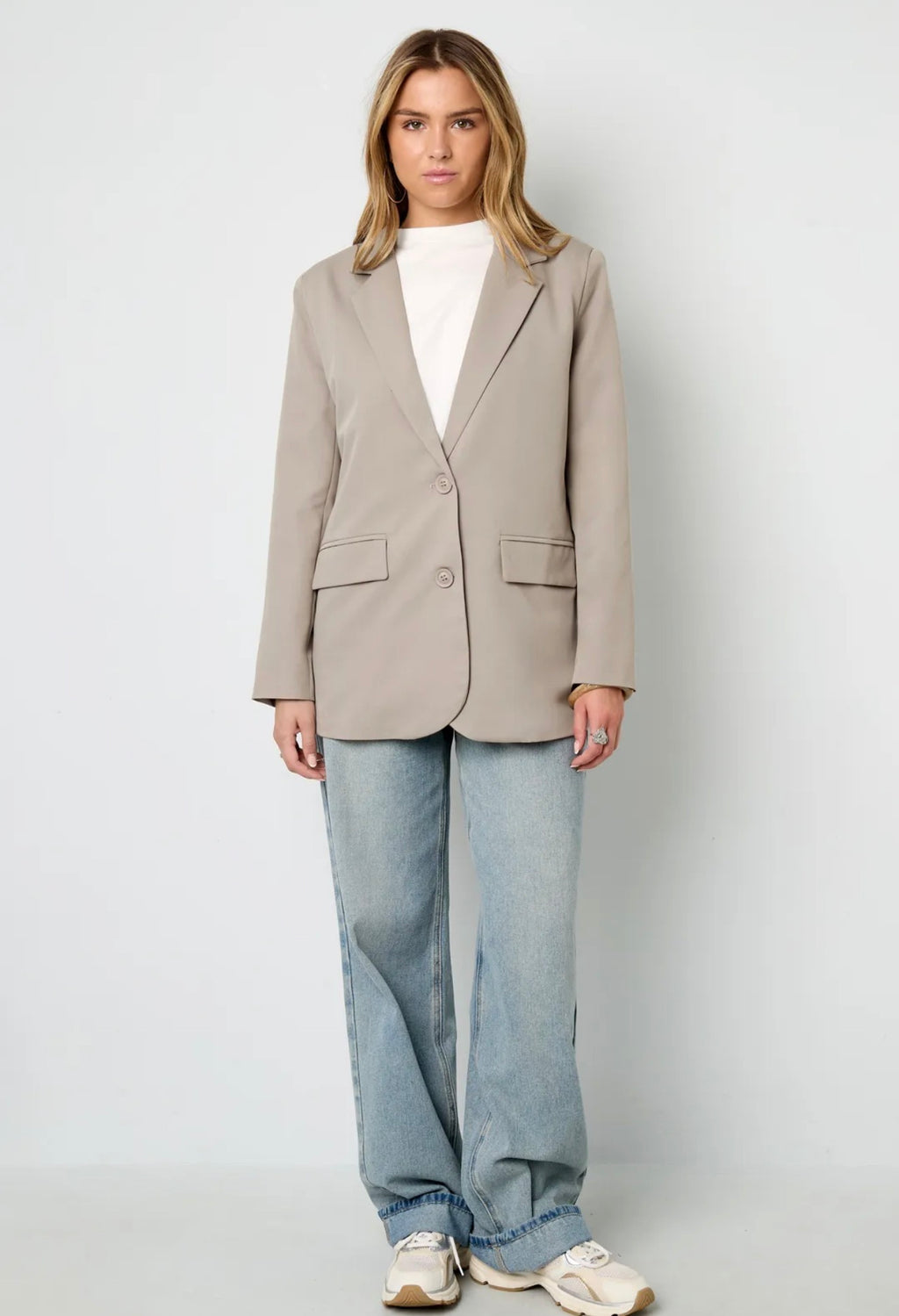 Houston Blazer - Taupe
