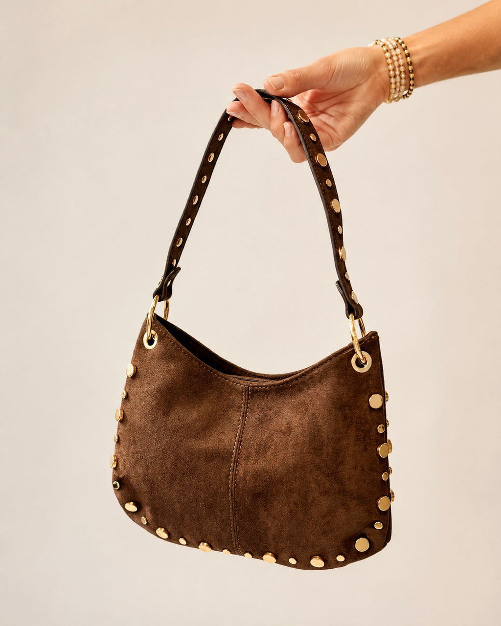 Miami Suède Mini Bag - Chocolate