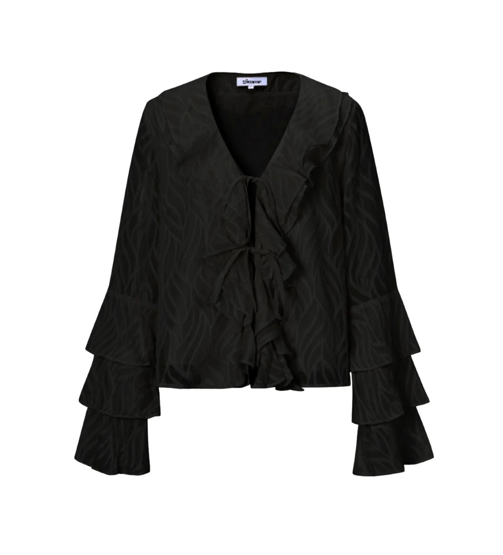 Montréal Blouse - Zwart