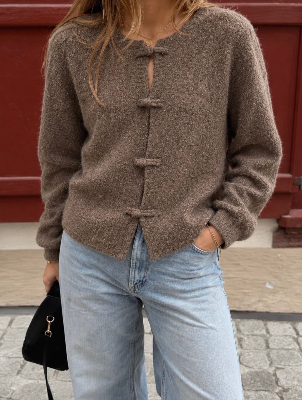 Ivalo Knit Trui - Bruin