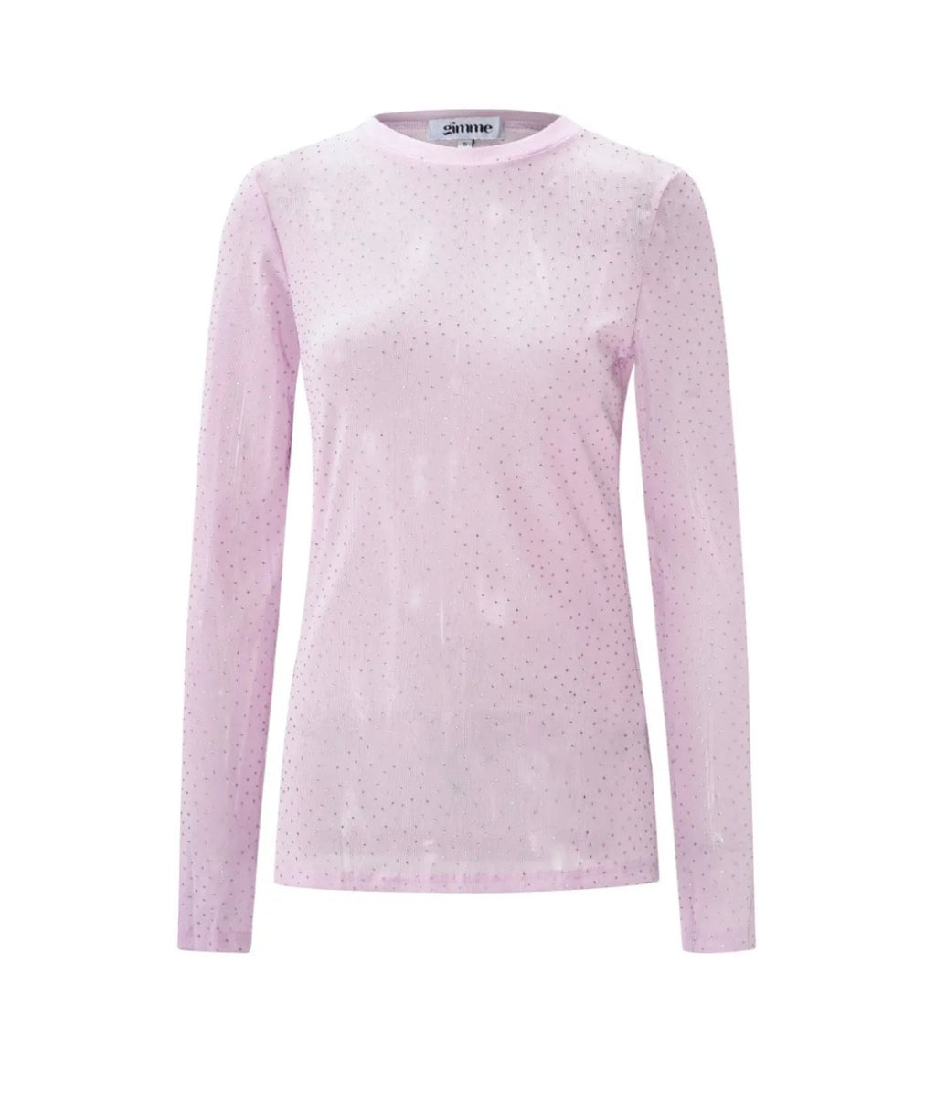 Rio Mesh Longsleeve Top - Lila
