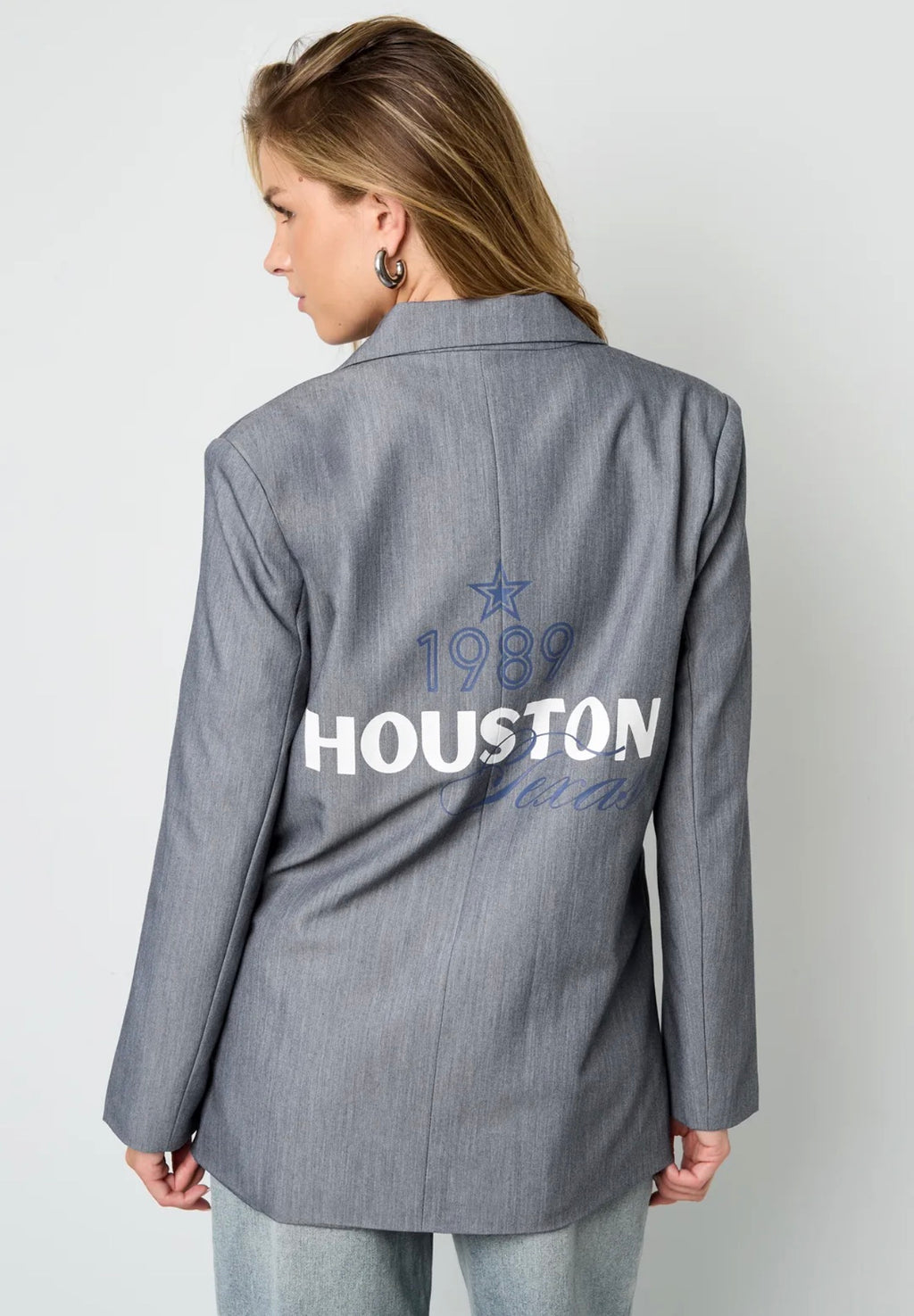 Houston Blazer - Grijs