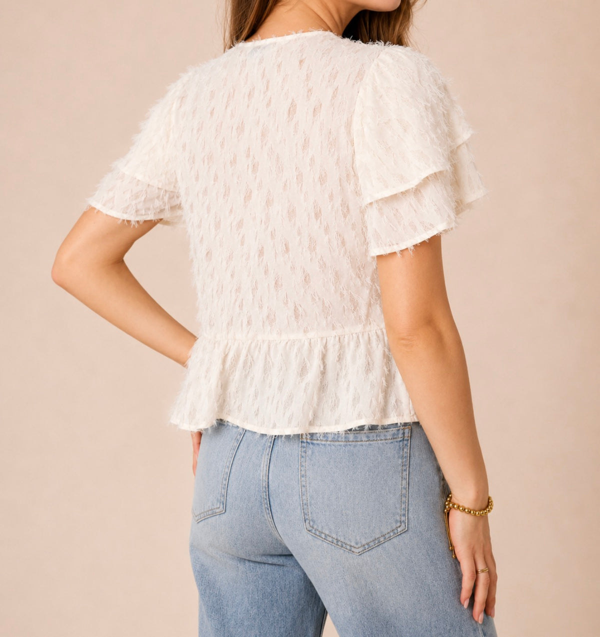 Sydney Blouse - Crème