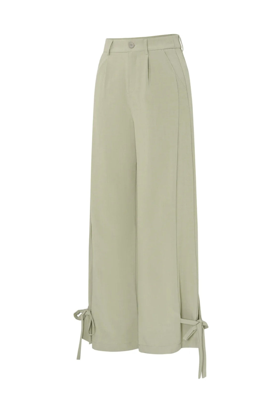 Lima Wide Leg Broek - Groen