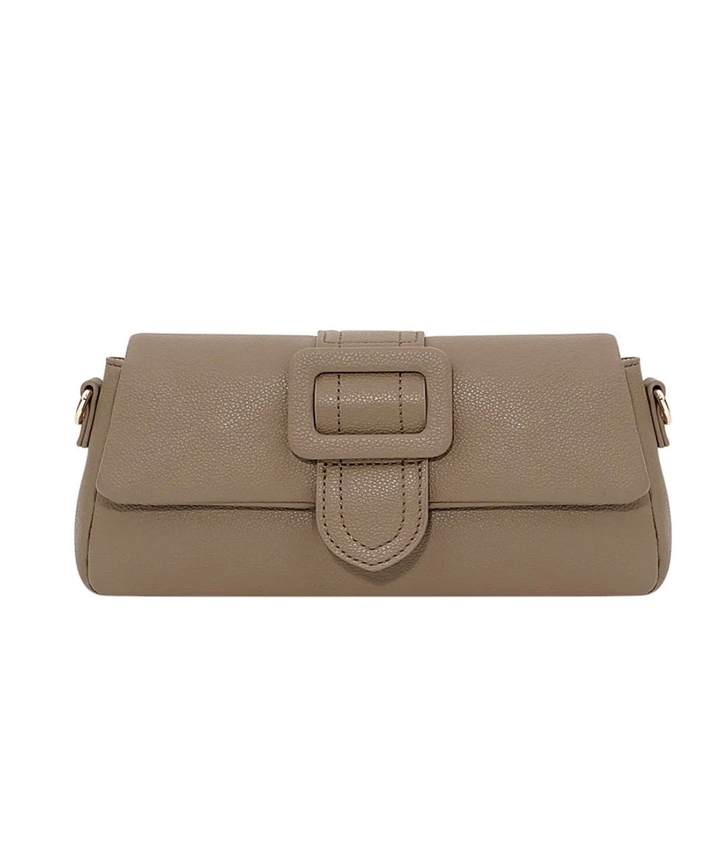 Dallas Crossbody Tas - Taupe