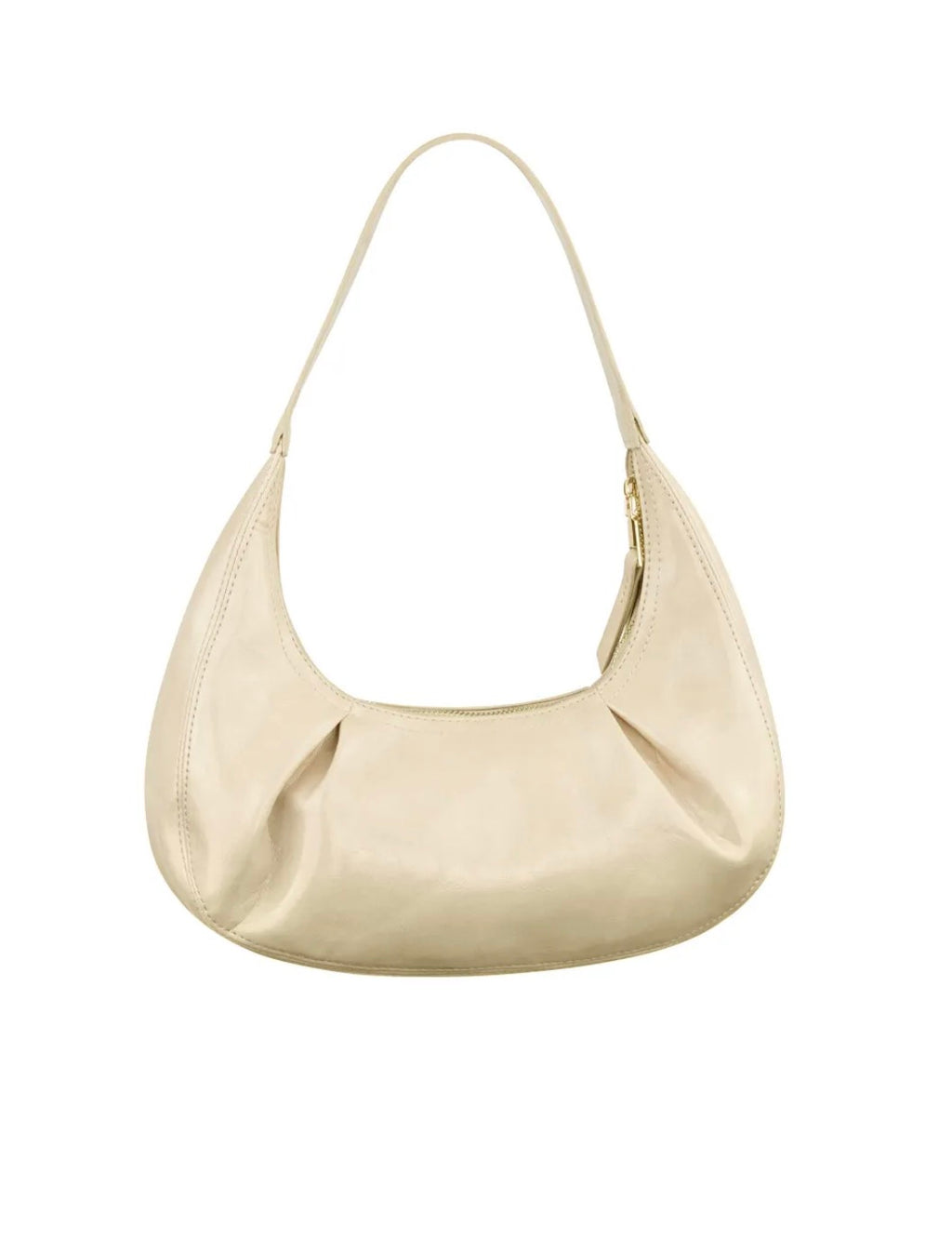 Brisbane Tas met Plooien - Beige