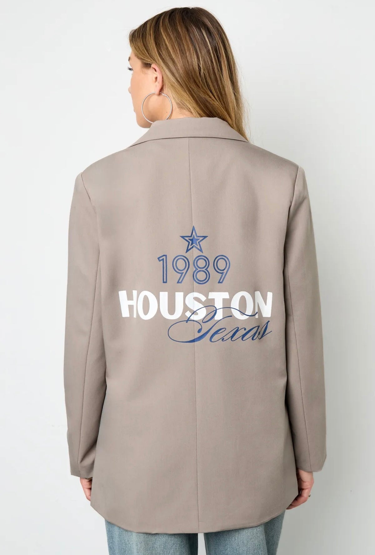 Houston Blazer - Taupe