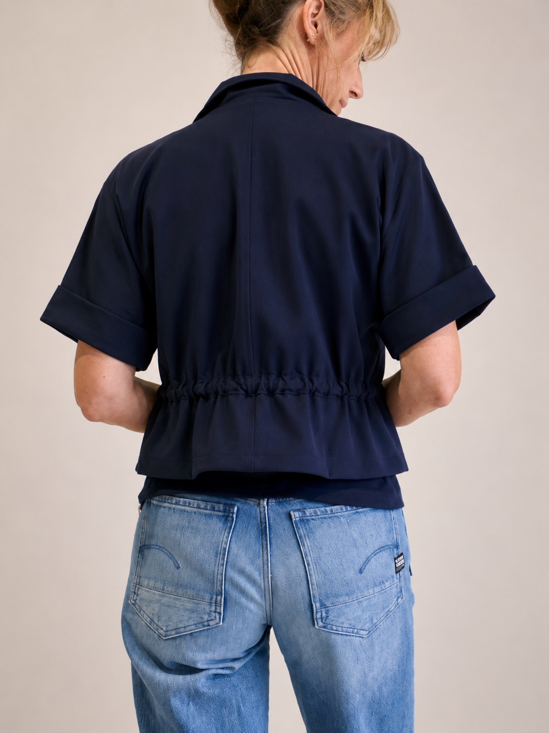 Vienna Zipper Jack - Navy Blauw