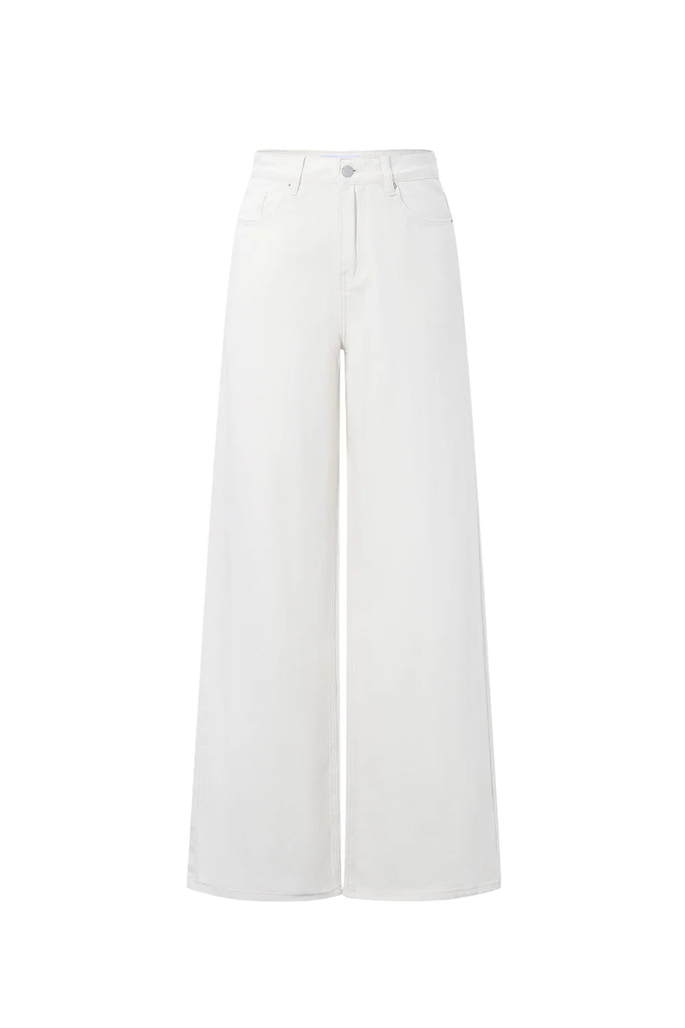 Siena Wide Leg Jeans - Creme