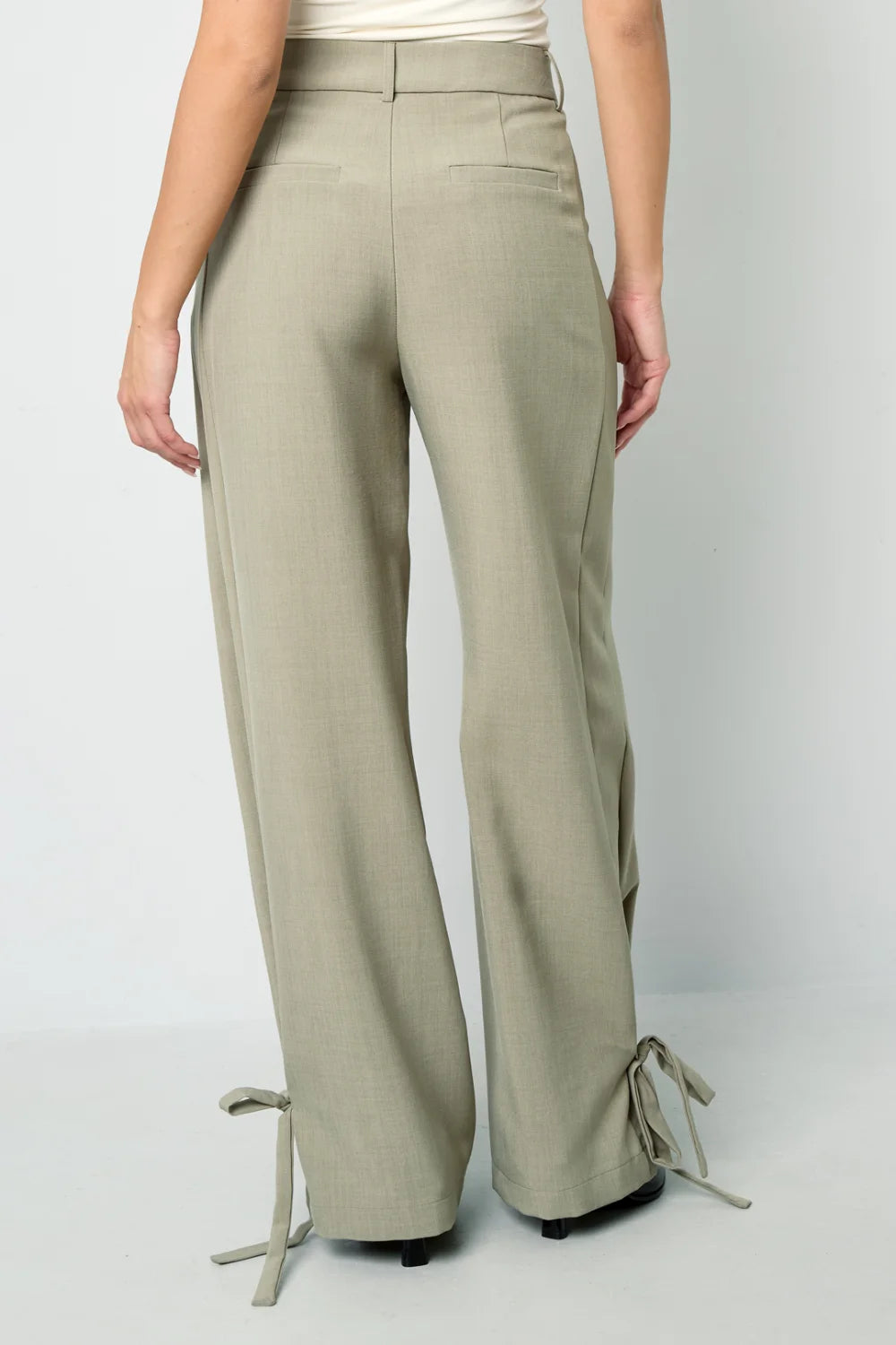 Lima Wide Leg Broek - Groen