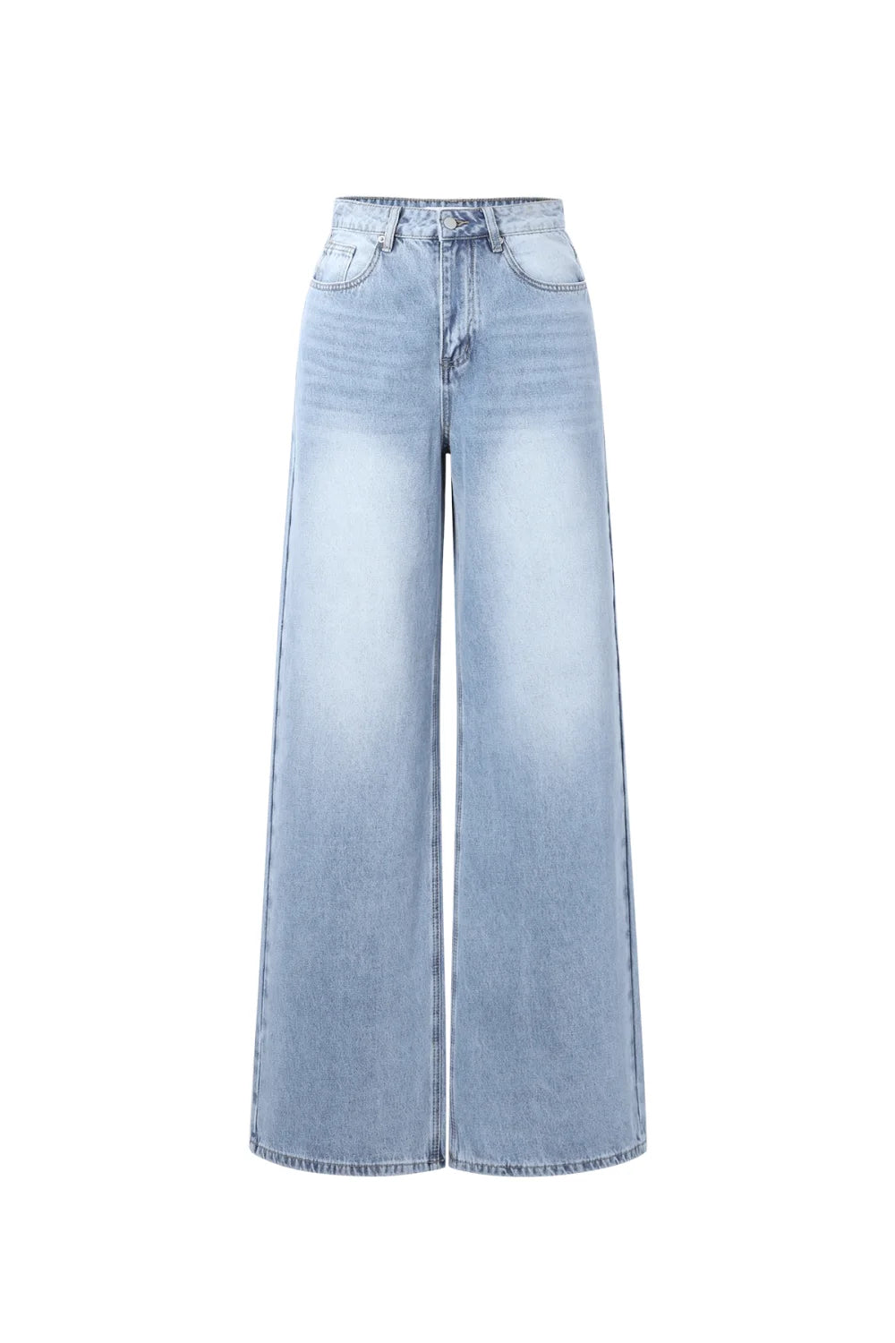 Siena Wide Leg Jeans - Blauw