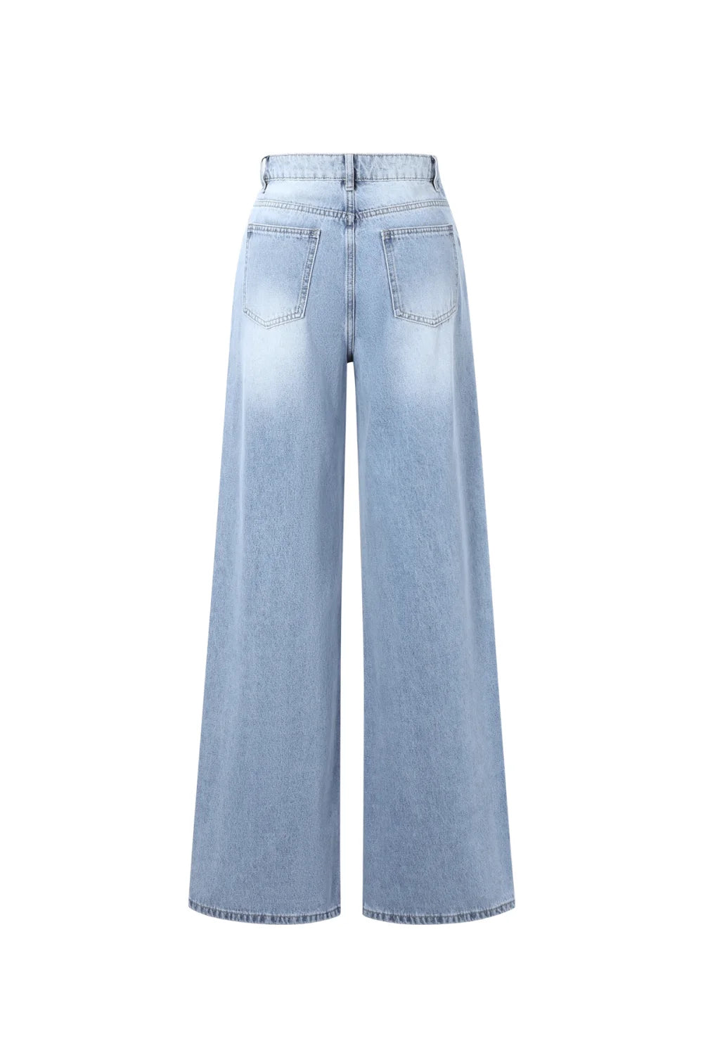 Siena Wide Leg Jeans - Blauw